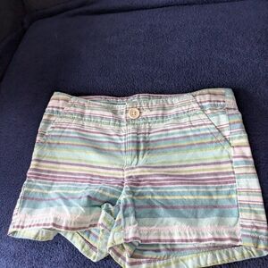 🤩$5 WHEN BUNDLED🤩 Crazy 8 Multicolor Striped Girls Shorts